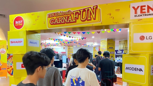 Yen Electronic Sukses Gelar Kompetisi eSports di Lampung City Mall