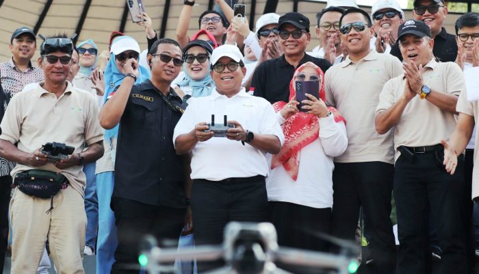 Pj Gubernur Lampung Buka Kompetisi Drone, Dorong Inovasi Teknologi di Bumi Ruwai Jurai