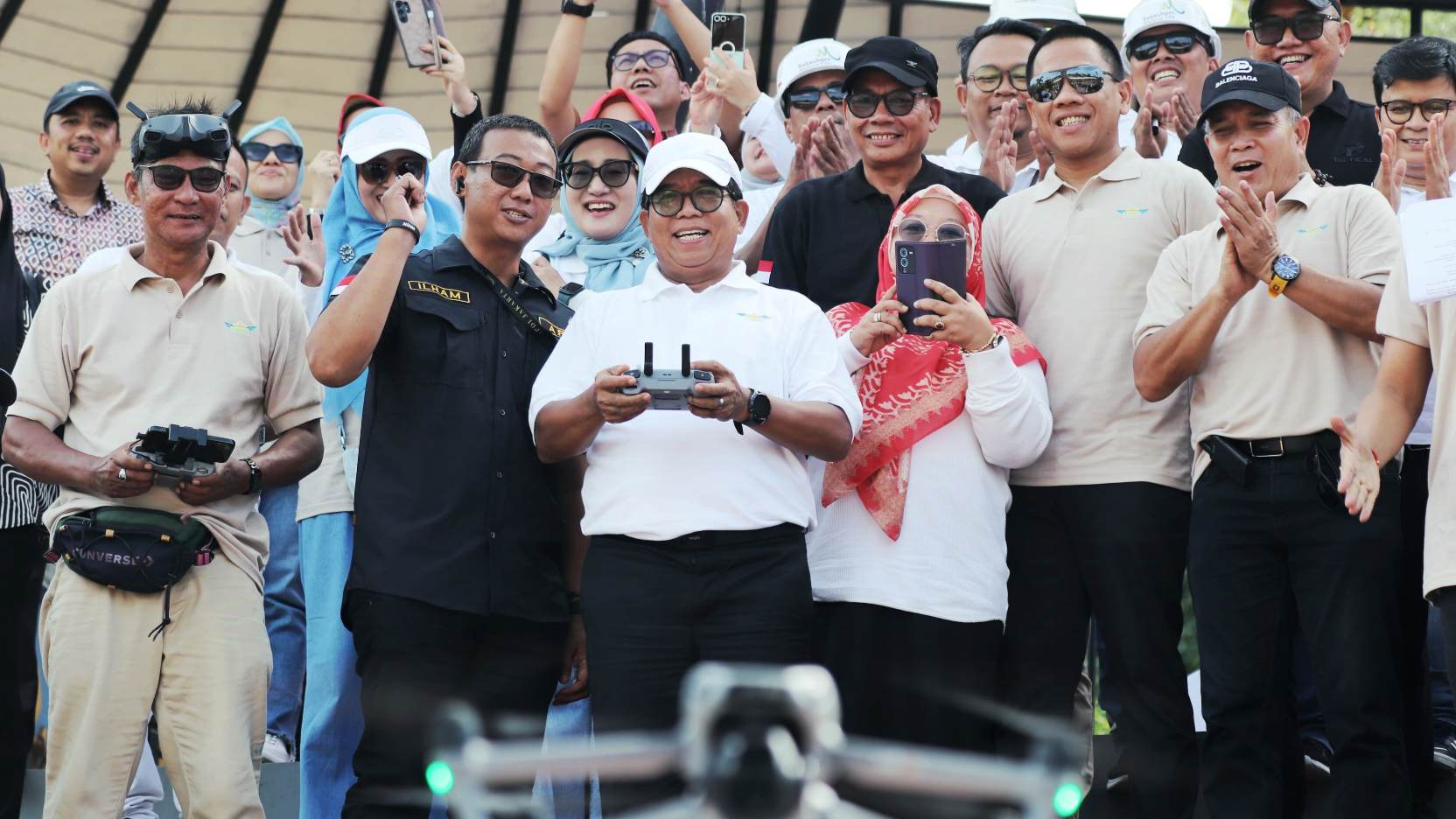 Pj Gubernur Lampung Buka Kompetisi Drone, Dorong Inovasi Teknologi di Bumi Ruwai Jurai