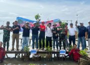 PTPN I Regional 7 Tanam Ribuan Mangrove dan Terumbu Karang di Pesawaran