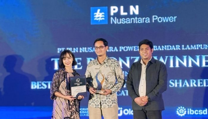 PLN Nusantara Power UP Bandar Lampung Kembali Raih Penghargaan Internasional atas Komitmen Lingkungan