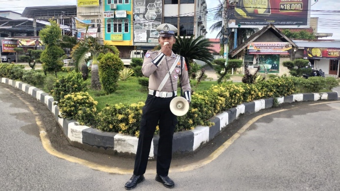 Satlantas Lhokseumawe Gelar Penyuluhan Keliling, Tingkatkan Kesadaran Tertib Lalu Lintas