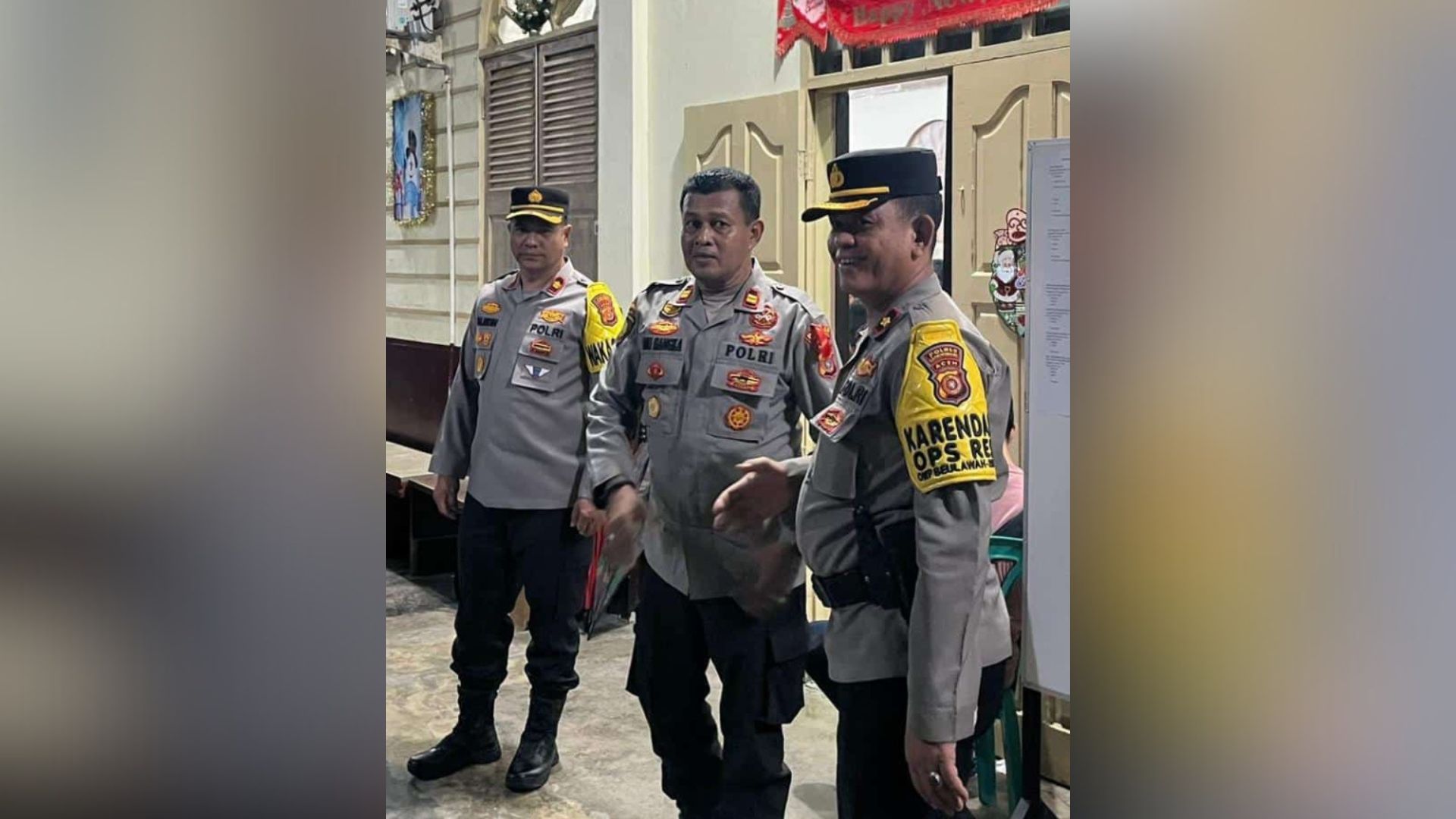 Polres Lhokseumawe Amankan Perayaan Natal, Gereja Disterilisasi