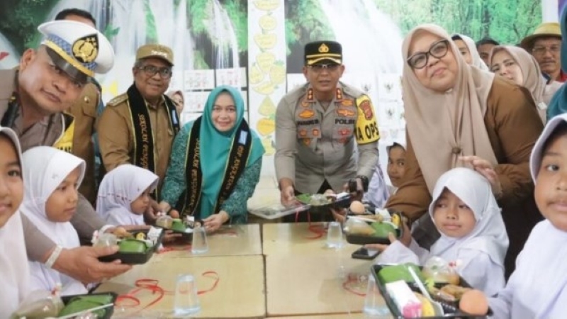 Program Makan Bergizi Gratis Presiden Prabowo Diluncurkan di Aceh Utara