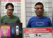 Polisi Lhokseumawe Berhasil Sita 1,055 Gram Sabu, Dua Pelaku Ditangkap