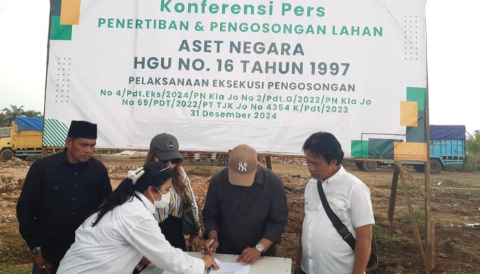 PTPN I Regional 7 Berhasil Eksekusi Lahan Sidosari, Akhiri Sengketa Panjang