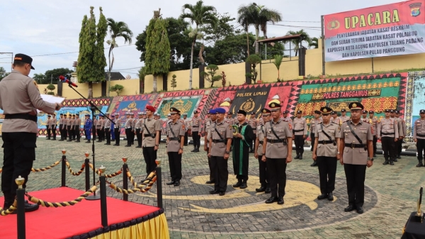 Rotasi Jabatan di Polres Tanggamus, Kasat Reskrim dan Sejumlah Kapolsek Berganti