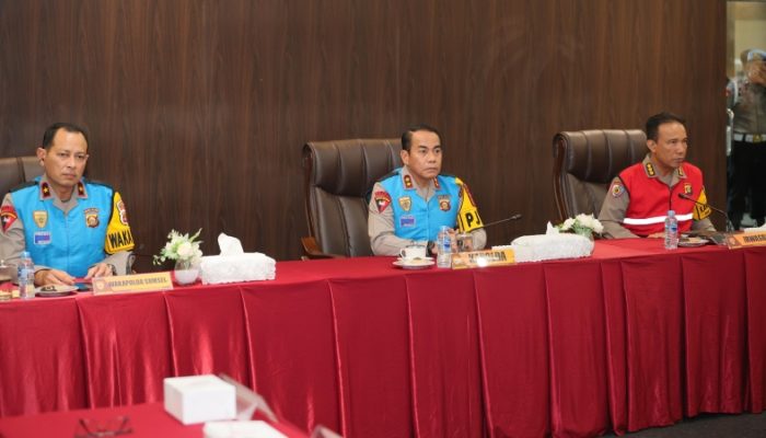 Polda Sumsel Gelar Pengambilan Sumpah dan Pakta Integritas Penerimaan SIPSS T.A 2025