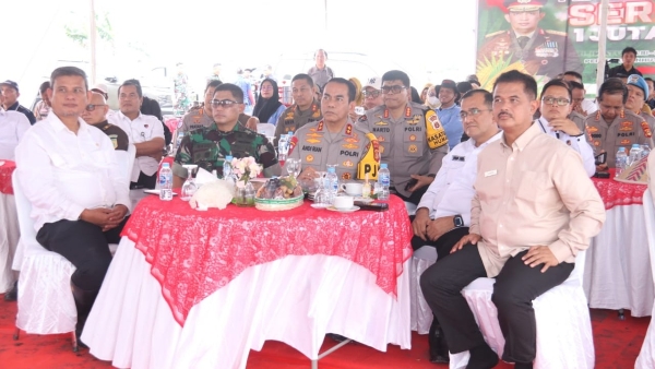 Polda Sumsel Gelar Penanaman Jagung Serentak Dukung Swasembada Pangan
