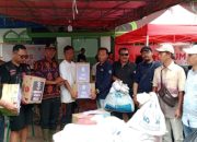 IWO Lampung Bersama Komunitas Bantu Korban Banjir, Ulurkan Tangan Saat Sulit