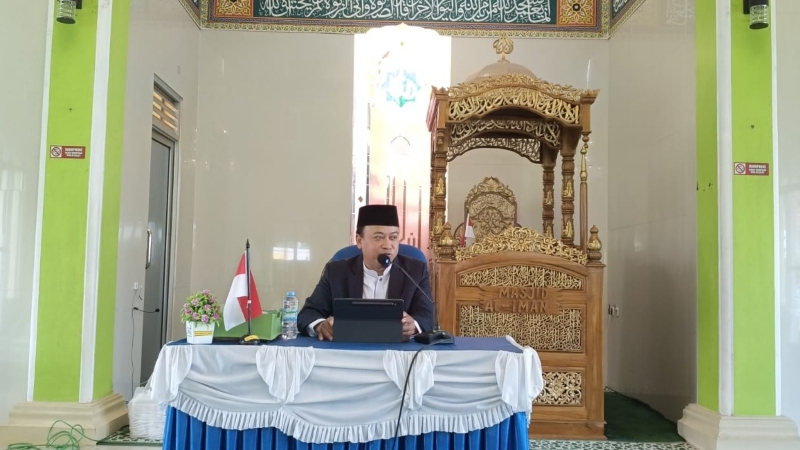 Peringatan Isra Mikraj di Masjid Al Iman Gedong Meneng Berlangsung Khidmat