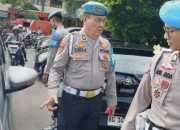 Provost Polda Sumsel Tindak Tegas Kendaraan Parkir Sembarangan di Mapolda