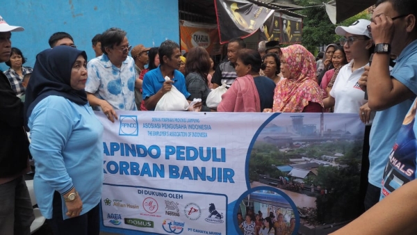 APINDO Lampung Peduli Korban Banjir, Baksos di 3 Kecamatan