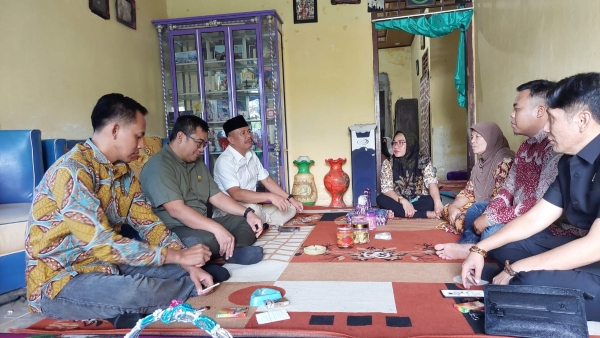 Fraksi Gerindra DPRD Tanggamus Sigap Bantu Korban Kebakaran di Semaka, Upayakan Bedah Rumah