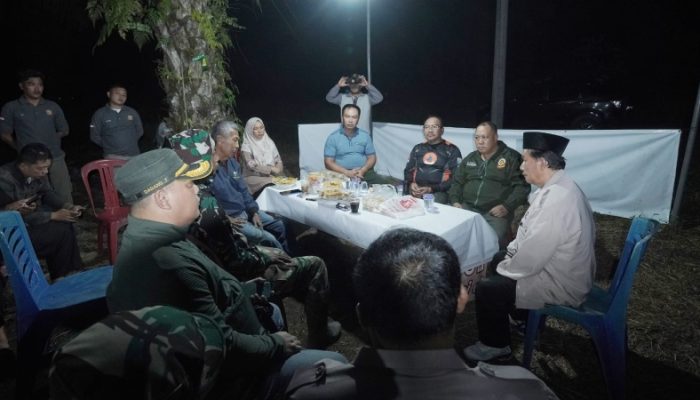 Wabup Zulqoini Syarif Tinjau Posko Penanganan Konflik Harimau di Way Suluh