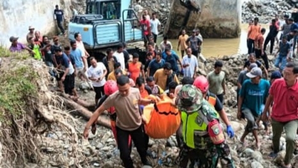 Korban Terseret Arus Sungai Kali Bulan Ditemukan Meninggal