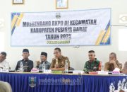 Pj Sekda Buka Musrenbang, Ajak Masyarakat Bersama Bangun Pesisir Barat