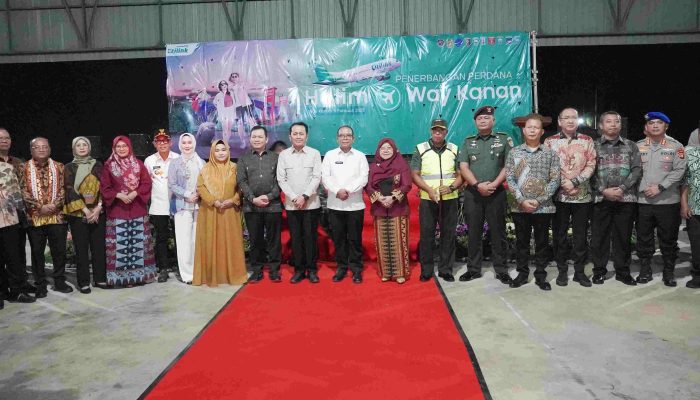 Way Kanan Terhubung Langsung ke Jakarta, Pj Gubernur Ajak Masyarakat Manfaatkan Rute Penerbangan Baru