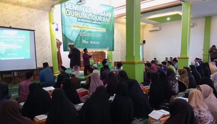 Seminar Akbar Cetak Guru Al-Qur’an Berkualitas di Lampung