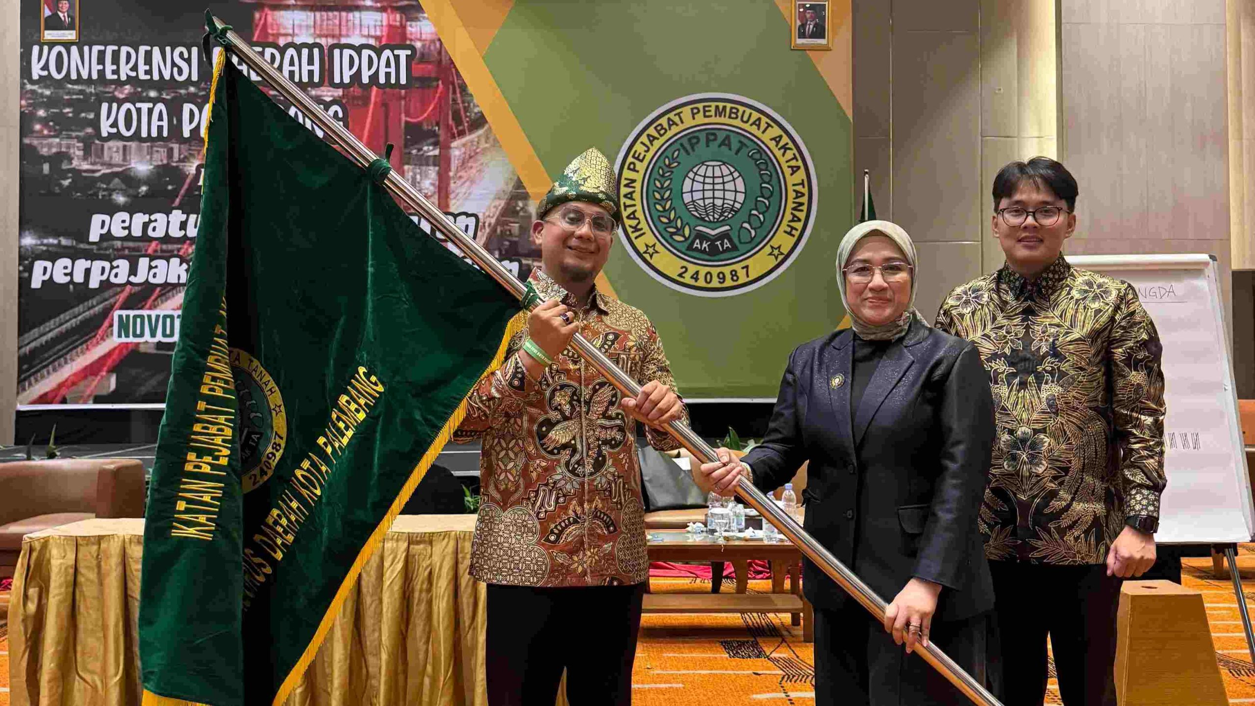 M Hafiz Tafdil Terpilih Sebagai Ketua Baru IPPAT Kota Palembang