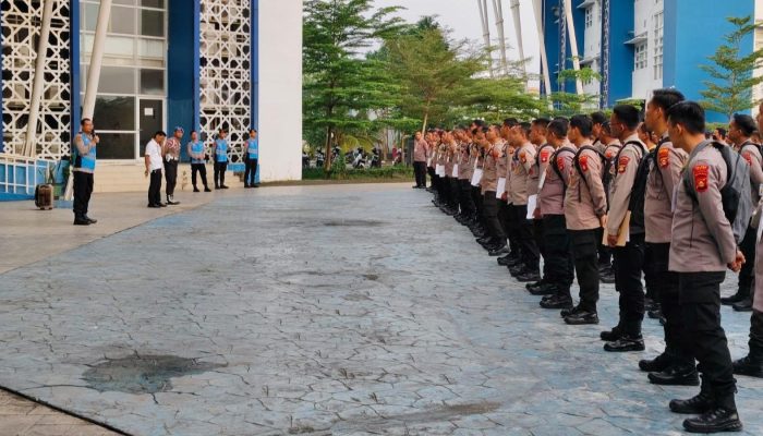 Ratusan Peserta Ikuti Tes Psikologi Seleksi SIP Angkatan 54 Polda Sumsel