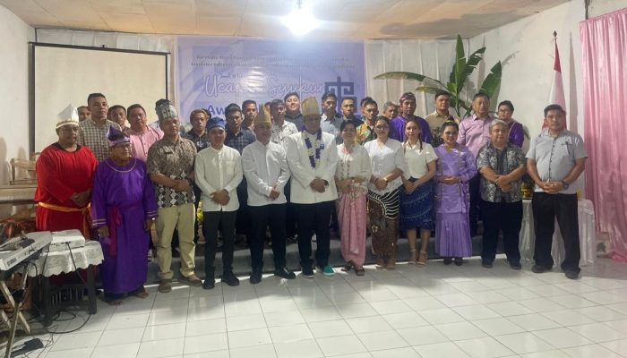 Pj Bupati Sangihe Apresiasi Pelaksanaan Upacara Adat Tulude di Manumpitaeng
