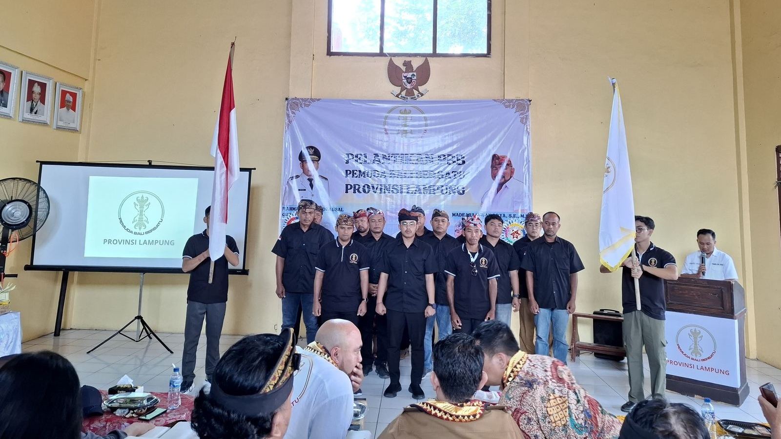 I Gusti Putu Yuggo Resmi Pimpin PBB Lampung, Komitmen Bersinergi dengan Pemerintah
