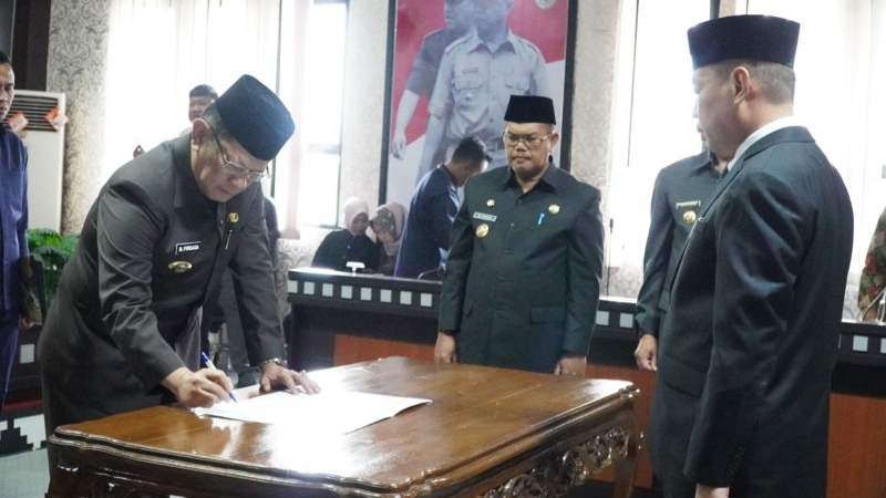 Perana Putra Resmi Jabat Pj Sekda Tubaba