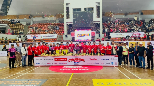 SMA YP Unila Pertahankan Gelar Juara DBL Lampung Series 2025