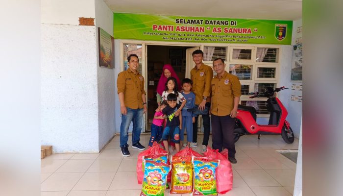 Taring Lampung Berbagi Kebaikan di Panti Asuhan As Sanura