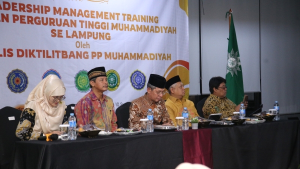 UML Perkuat Kepemimpinan Perguruan Tinggi Muhammadiyah se-Lampung