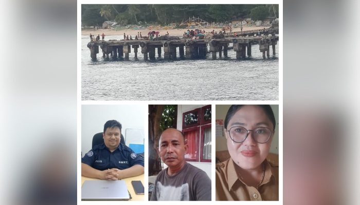 Dermaga Pelabuhan Matutuang Rusak Parah, Masyarakat Desak Perbaikan