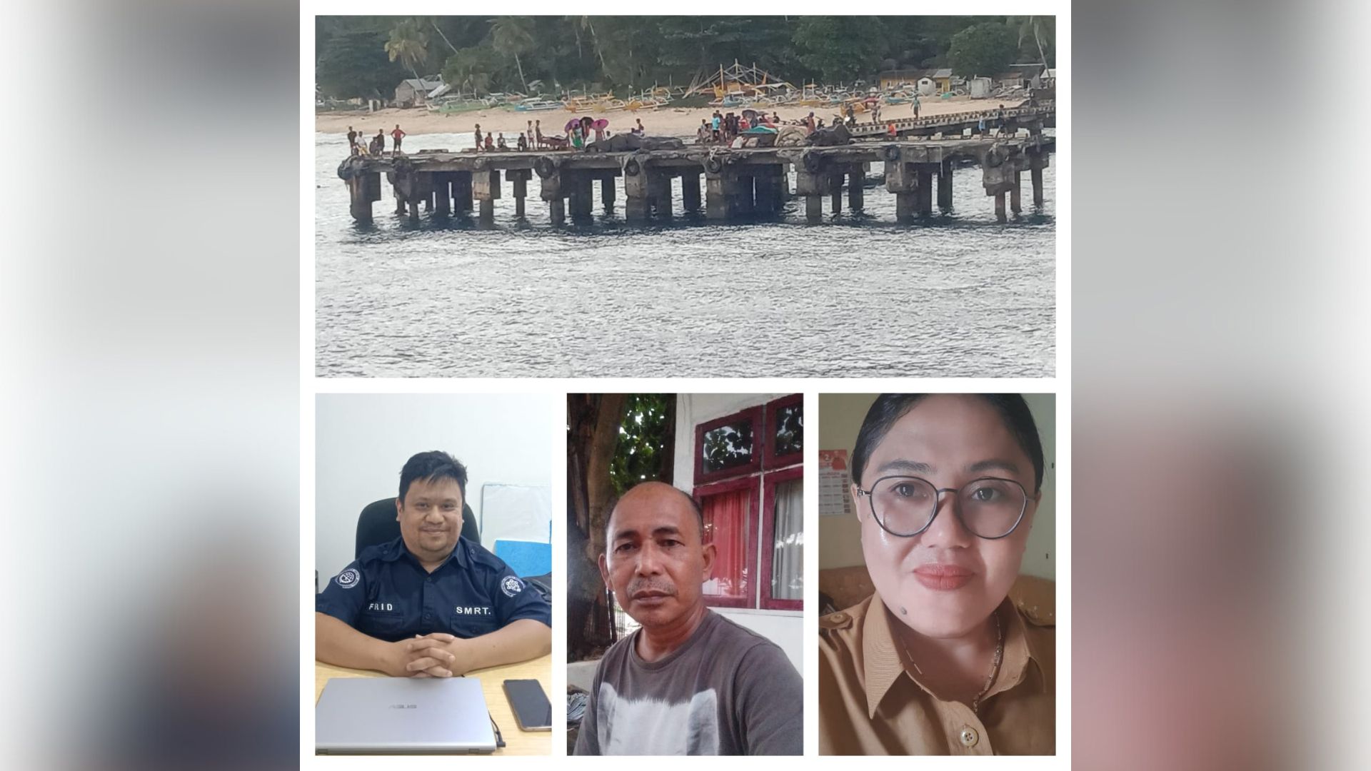 Dermaga Pelabuhan Matutuang Rusak Parah, Masyarakat Desak Perbaikan