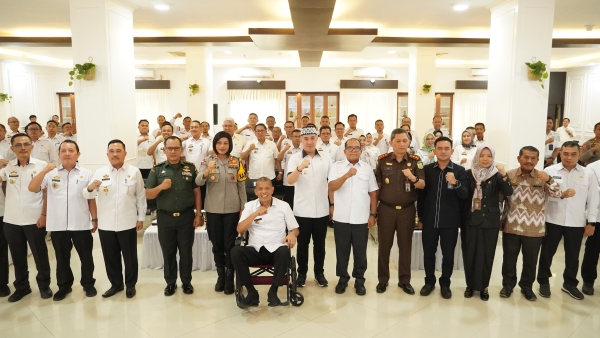 Pj Gubernur Lampung Ajak Bersatu Bangun Pesawaran