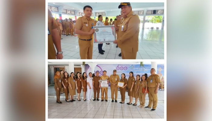 RSUD Liun Kendage Tahuna Raih Dua Penghargaan Bergengsi