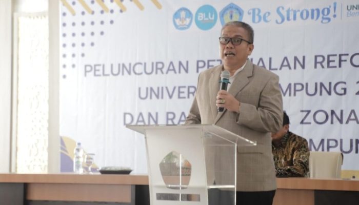 Unila Luncurkan Peta Jalan Reformasi Birokrasi, Siap Wujudkan Birokrasi Kelas Dunia