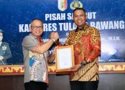 Pj Bupati Tulang Bawang Hadiri Pisah Sambut Kapolres Baru, AKBP Yuliansyah