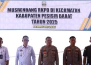 Asisten III Gunawan Buka Musrenbang RKPD di Tiga Kecamatan Pesisir Barat