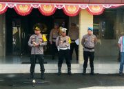 Kapolres Sangihe Pimpin Apel Kesiapsiagaan Pengamanan Pelantikan Bupati dan Wakil Bupati