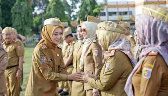 Gelar Apel Perdana, Wagub Jihan Ajak ASN Wujudkan Lampung Maju