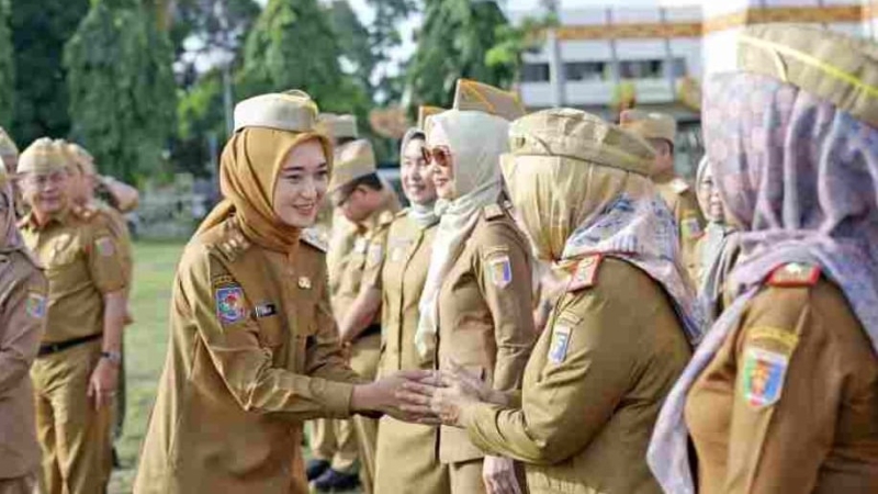 Gelar Apel Perdana, Wagub Jihan Ajak ASN Wujudkan Lampung Maju