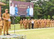 Apel Perdana Dipimpin Wabup Nadirsyah, ASN Tubaba Diminta Tingkatkan Pelayanan