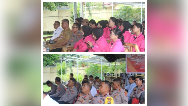 Kapolsek Kendahe Dukung Program Penguatan Pangan Lestari