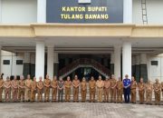Hari Pertama Kerja, Wakil Bupati Tulang Bawang Tancap Gas Pimpin Apel dan Sidak Sejumlah Lokasi