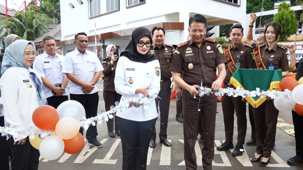 Wagub Jihan Nurlela Dukung Pelaksanaan Bazar Pasar Murah Ramadan Kejati Lampung