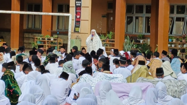 SMPN 19 Palembang Sambut Ramadhan dengan Kegiatan Keagamaan