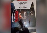 Rutan Krui Gelar Razia Kamar Hunian, Sita Barang-Barang Berpotensi Ganggu Keamanan