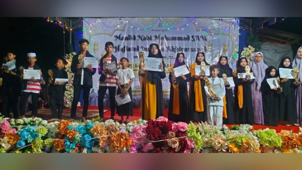 TPQ dan Madin Daarul Quran Gelar Haflatul Imtihan Meriah Jelang Ramadhan