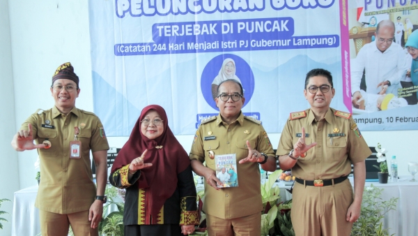 “Terjebak di Puncak” Kisah Inspiratif Istri Pj Gubernur Lampung