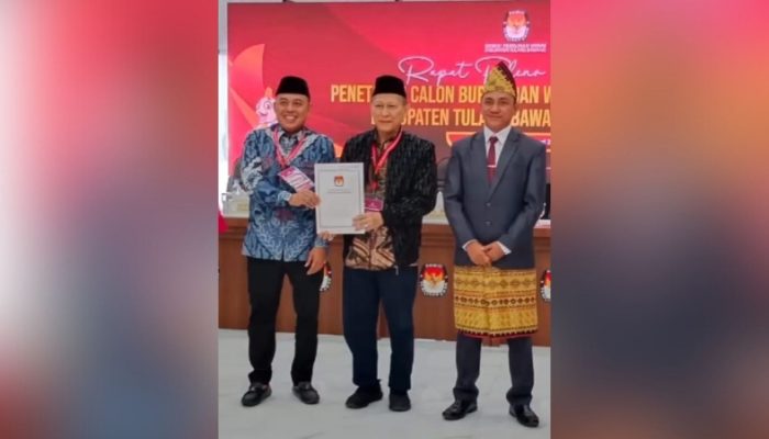 Qudrotul Ikhwan-Hankam Hasan Resmi Jadi Bupati dan Wakil Bupati Tulang Bawang